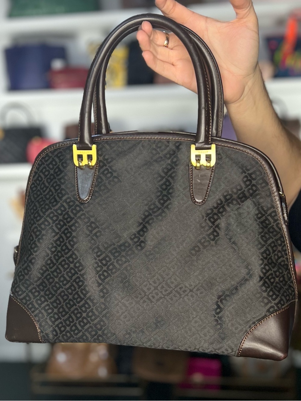 BALLY DOME BAG